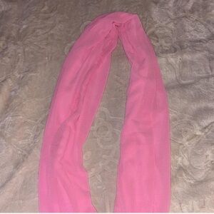Dark Pink Chiffon hijb